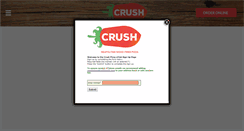 Desktop Screenshot of crushpizza.com